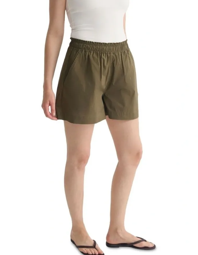 Oxford Betty Boxer Shorts in Olive