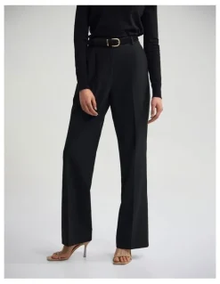 Oxford Calista Straight Leg Pant in Black