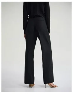 Oxford Calista Straight Leg Pant in Black