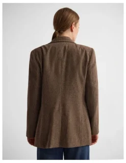 Oxford Calliope Blazer With Button Lapel