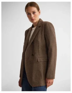 Oxford Calliope Blazer With Button Lapel