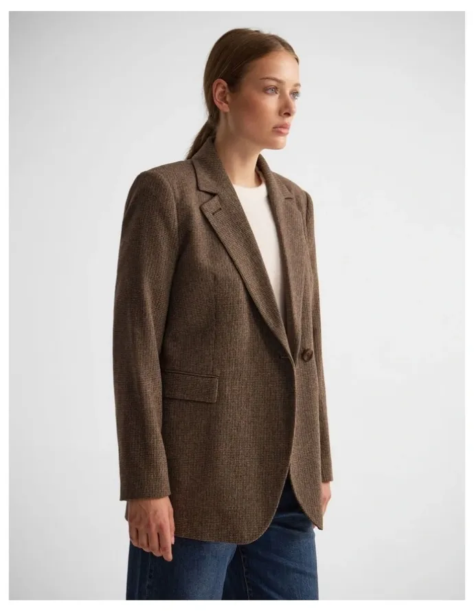 Oxford Calliope Blazer With Button Lapel