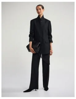 Oxford Calliope Pure Wool Blazer in Black