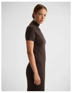 Oxford Dawn Rib Knitted Top