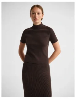 Oxford Dawn Rib Knitted Top