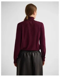 Oxford Ela Turtle Neck Knit in Cocoberry
