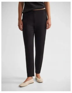 Oxford Jackie Stretch Pants in Black