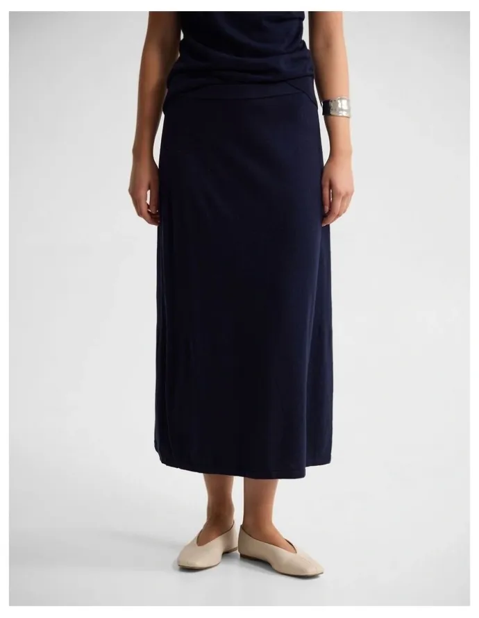 Oxford Leonie Cashmere Blend Knitted Skirt