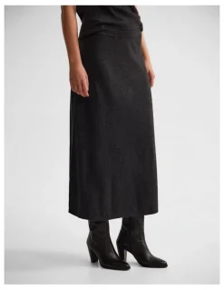 Oxford Leonie Cashmere Blend Knitted Skirt
