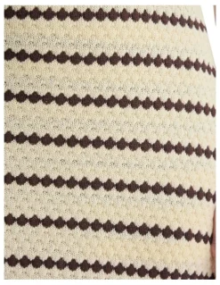 Oxford Lilli Knitted Skirt in White