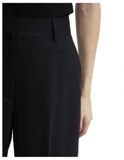Oxford Lydia Wool Stretch Suit Pants in Black
