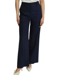 Oxford Lydia Wool Stretch Suit Trousers in Navy