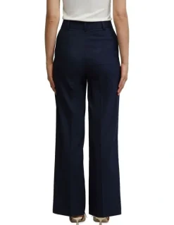Oxford Lydia Wool Stretch Suit Trousers in Navy