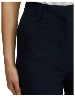 Oxford Lydia Wool Stretch Suit Trousers in Navy