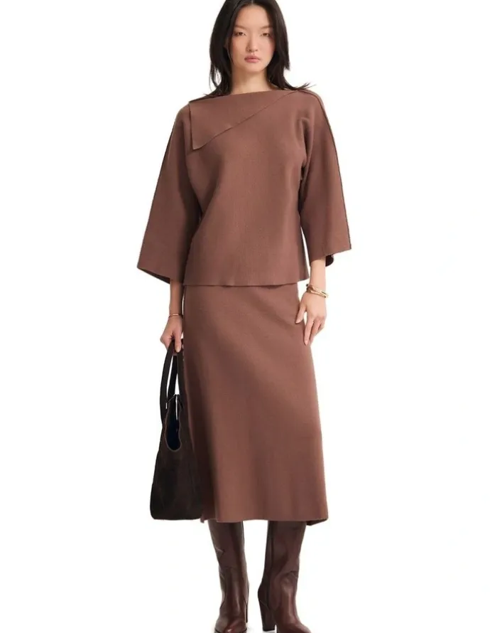 Oxford Michy Knitted Skirt