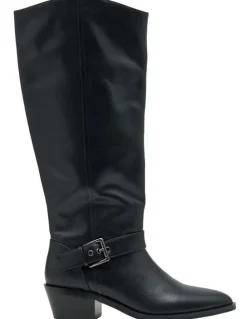 Oxford Palmero Cuban Heel Boots in Black