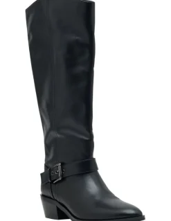 Oxford Palmero Cuban Heel Boots in Black