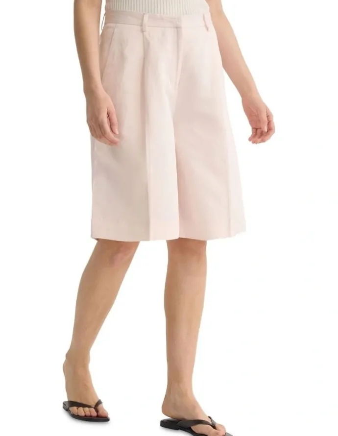 Oxford Peggy Bermuda Shorts in Pink
