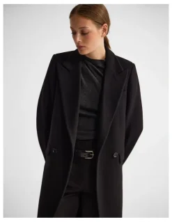 Oxford Saskia Coat in Black