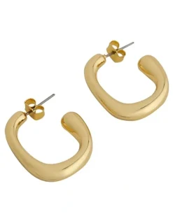 Oxford Sofia Earrings in Light Gold