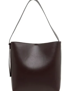 Oxford Veda Large Hobo Bag in Burgundy