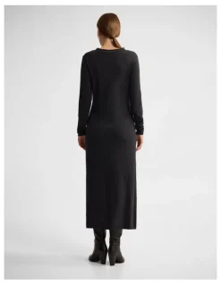 Oxford Adelaide Knitted Dress With Brooch