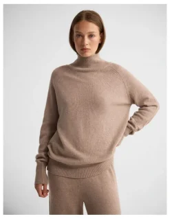 Oxford Arabella Wool Blend Knit in Fawn