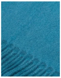 Ozwear Ugg 100% Wool Scarf in Taro Blue