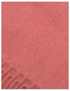 Ozwear Ugg 100% Wool Scarf in Dusty Pink