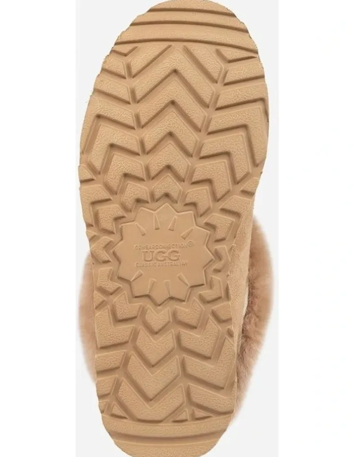 Ozwear Ugg Ankle Platform Boots in Bronze