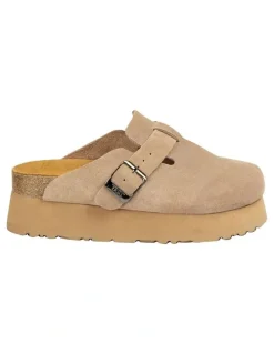 Ozwear Ugg Aussie Platform Soft Footbed in Taupe