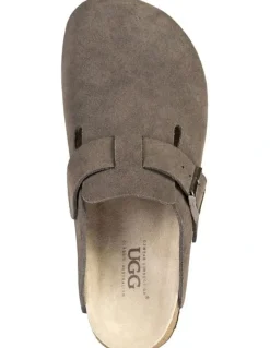 Ozwear Ugg Aussie Soft Footbed Unisex Slipper in Grey
