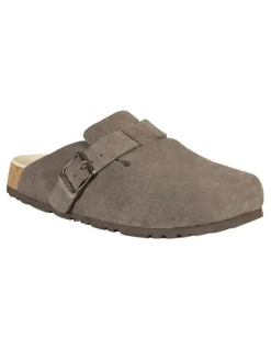 Ozwear Ugg Aussie Soft Footbed Unisex Slipper in Grey