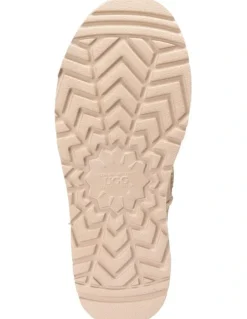 Ozwear Ugg Classic Platform Ultra Mini Boots in Beige