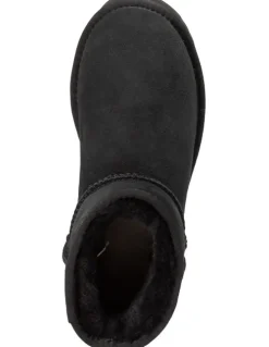 Ozwear Ugg Classic Platform Mini Boots 5cm in Black