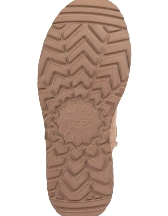 Ozwear Ugg Classic Platform Ultra Mini Boots in Brown
