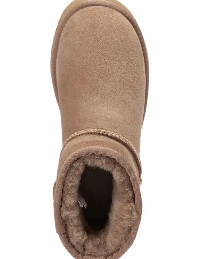 Ozwear Ugg Classic Platform Mini Boots in Brown