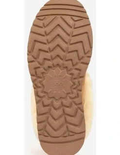 Ozwear Ugg Daniela Ankle Platform Boots in Chestnut