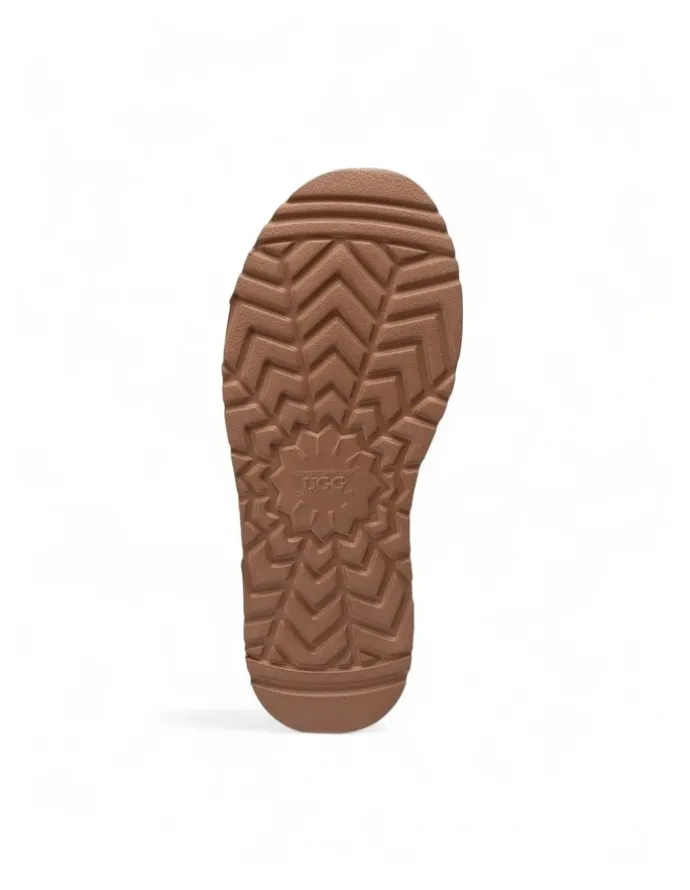 Ozwear Ugg Eskimo Platform Short Boots in Chestnut