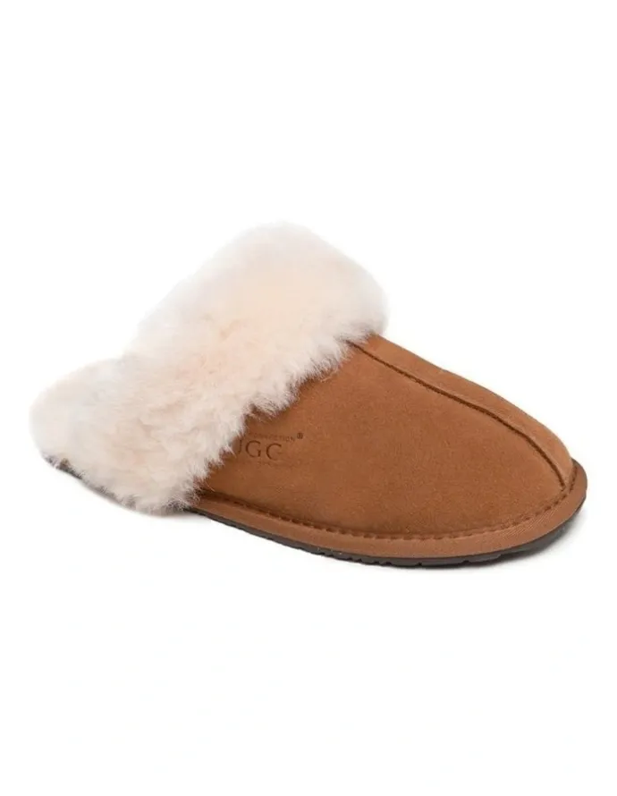 Ozwear Ugg Genesis Slipper in Chestnut