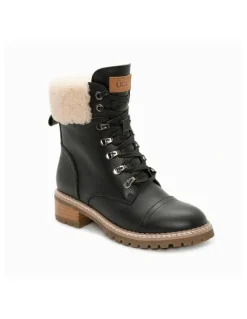 Ozwear Ugg Lyric Ankle Zip Boots in Black