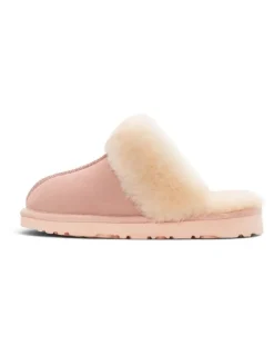 Ozwear Ugg Premium Australia Sheepskin Unisex Scuffete in Pink