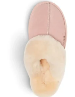 Ozwear Ugg Premium Australia Sheepskin Unisex Scuffete in Pink