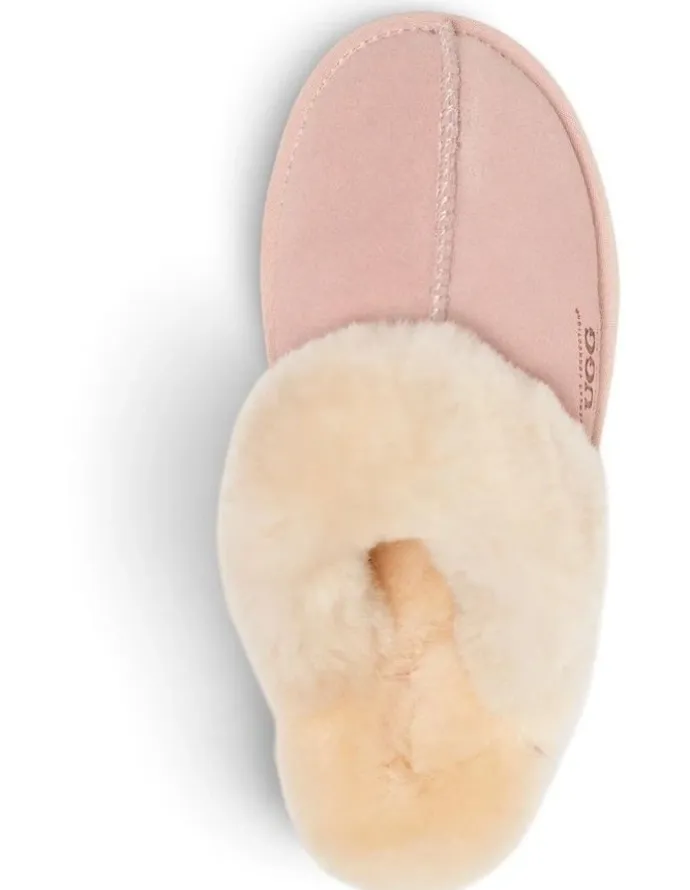 Ozwear Ugg Premium Australia Sheepskin Unisex Scuffete in Pink