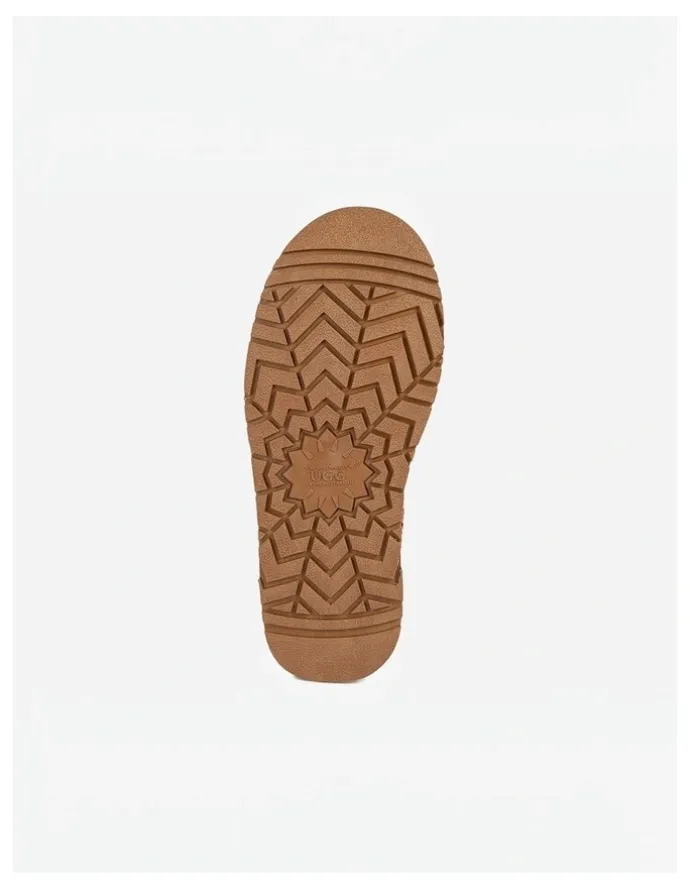 Ozwear Ugg Sydney Premium Platform Slipper (Water Resistant) in Chestnut