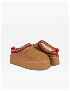 Ozwear Ugg Sydney Premium Platform Slipper (Water Resistant) in Chestnut