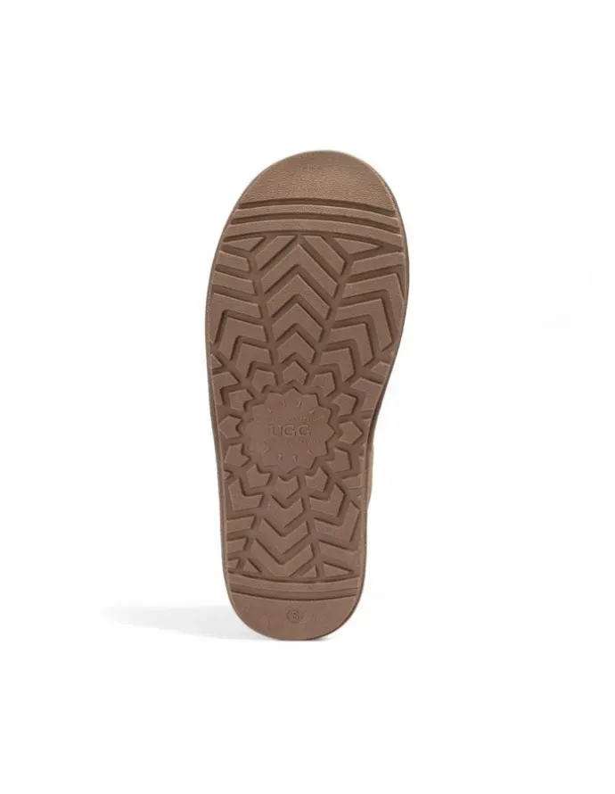 Ozwear Ugg Water Resistant Avery Slipper in Brown
