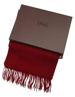 Ozwear Ugg Wool Scarf in Red