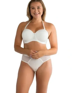 Parfait Elise Multiway Seamless Strapless Bra in Pearl White