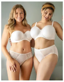 Parfait Elise Multiway Seamless Strapless Bra in Pearl White